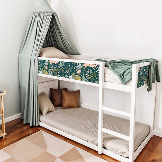 Bettaufkleber Set für IKEA Kura - Dinos