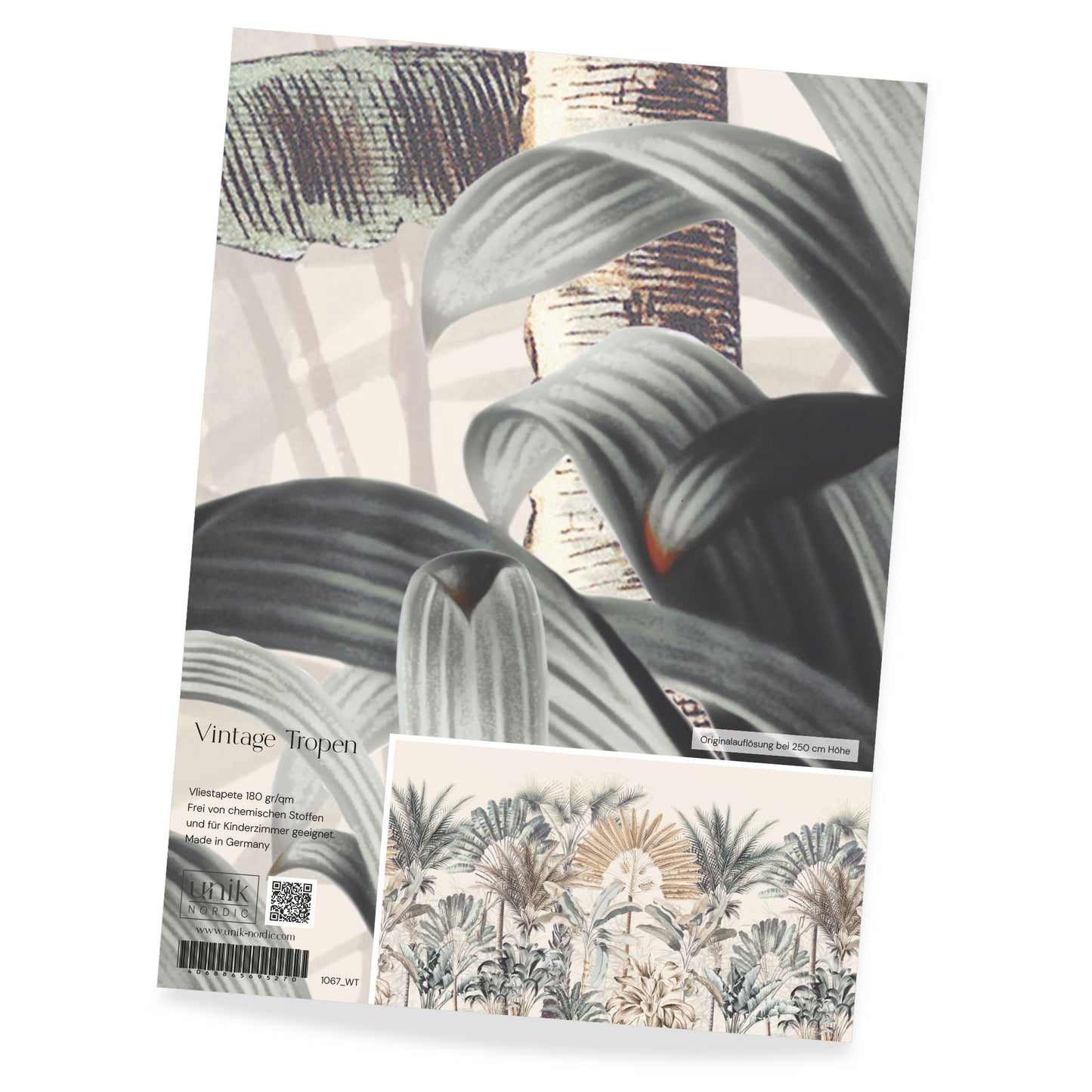 Sample Photo Wallpaper Vintage Tropics