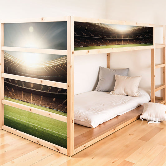 Bettaufkleber Set für IKEA Kura - Fussball