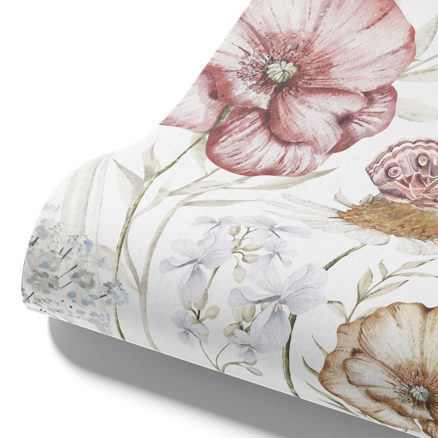 Papier peint enfant Jardin des Papillons