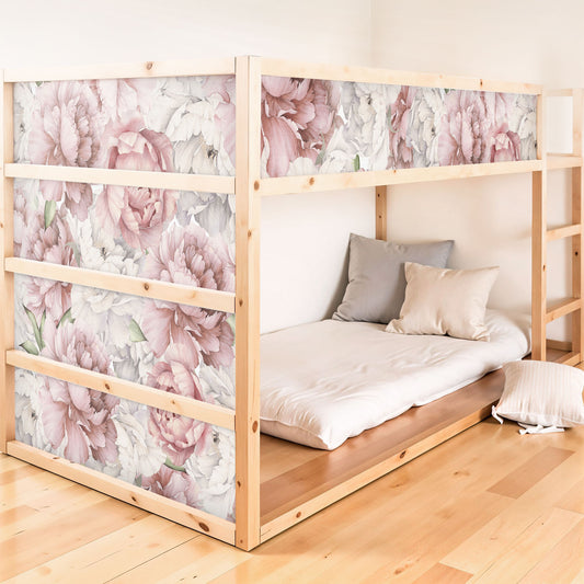 Bettaufkleber Set für IKEA Kura - Blooming Spring