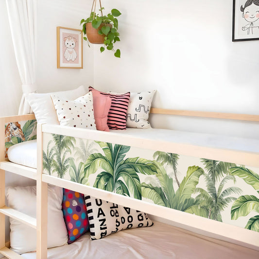 Bettaufkleber Set für IKEA Kura - Dschungeltiere