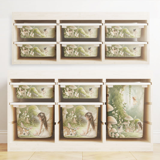 Möbelfolie für IKEA Trofast - Feenwald