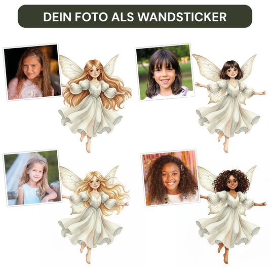 Personalisierte Wandsticker Feenwald