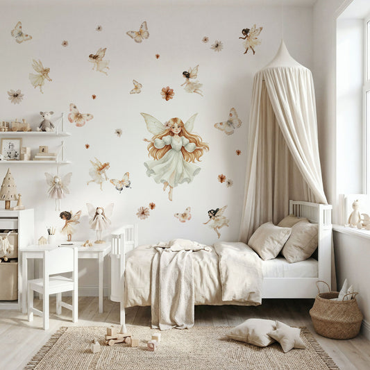 Personalisierte Wandsticker Feenwald