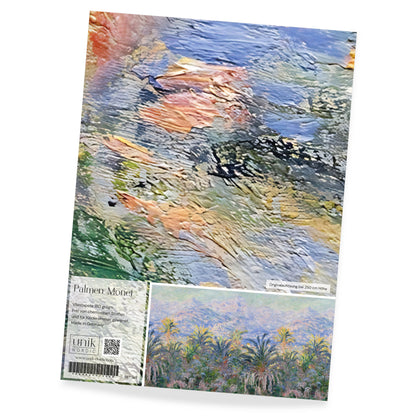 Muster Fototapete Palmen Monet