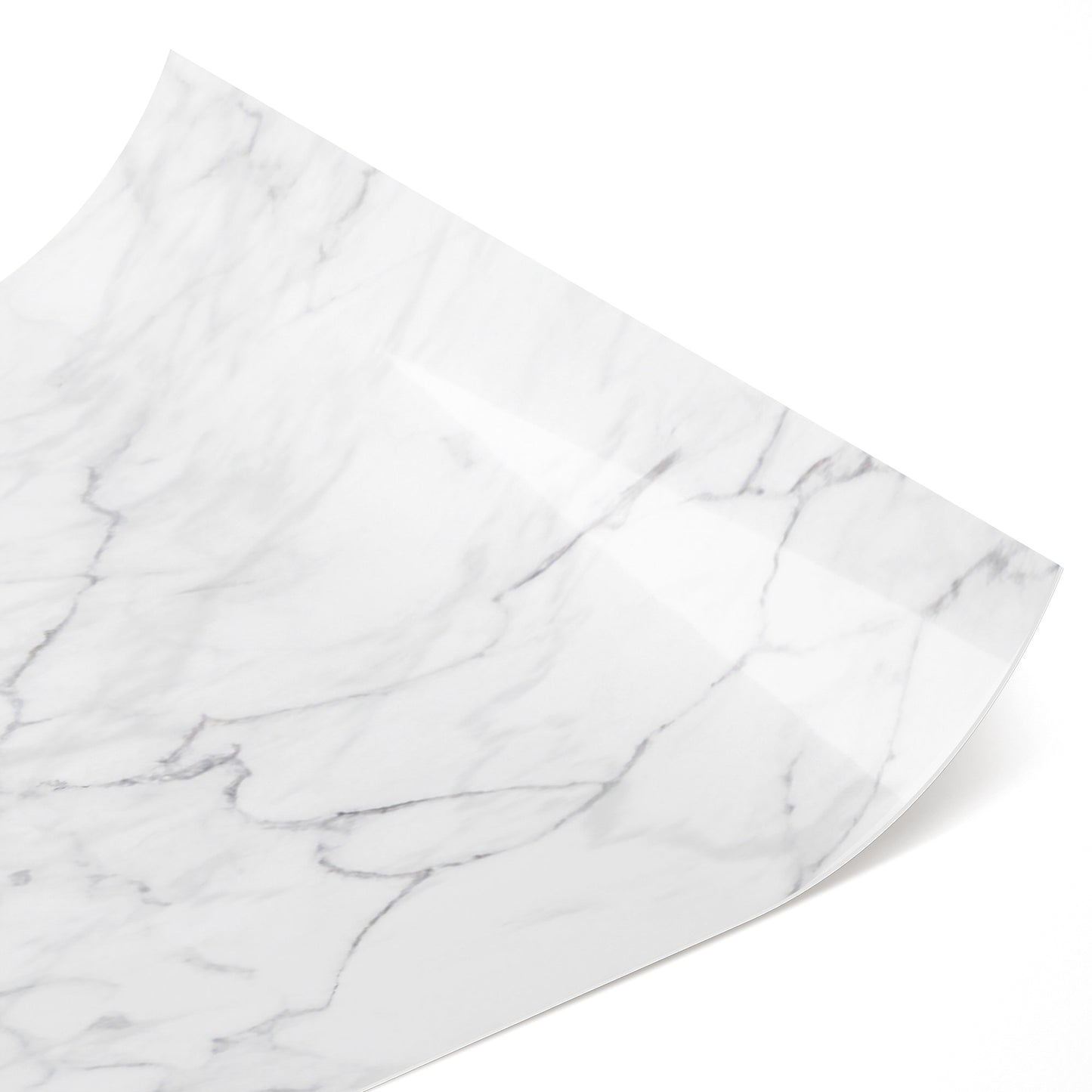 Feuille de cuisine en marbre blanc