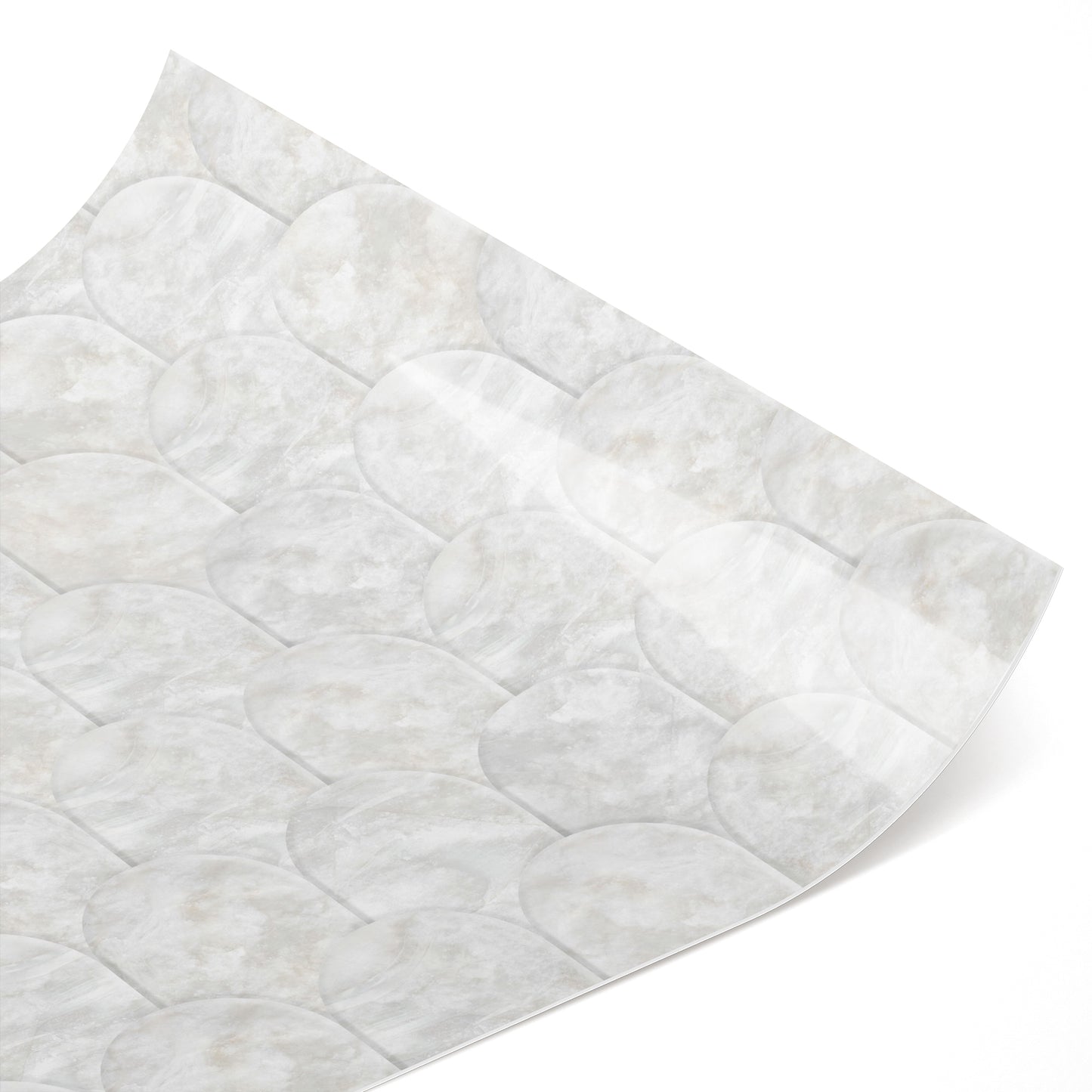 Küchenfolie Seashell Tiles