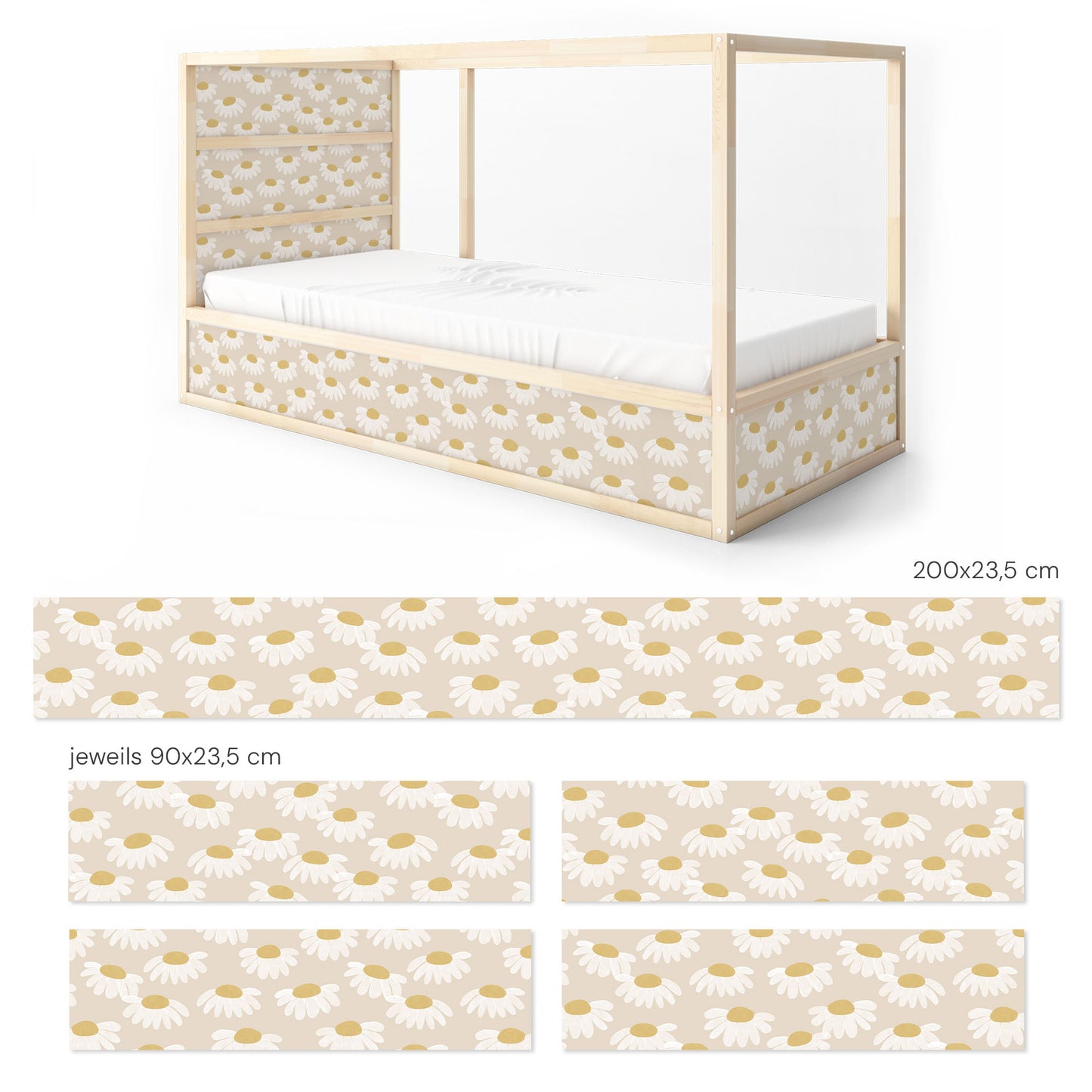 IKEA Kura bed sticker set - Meadow