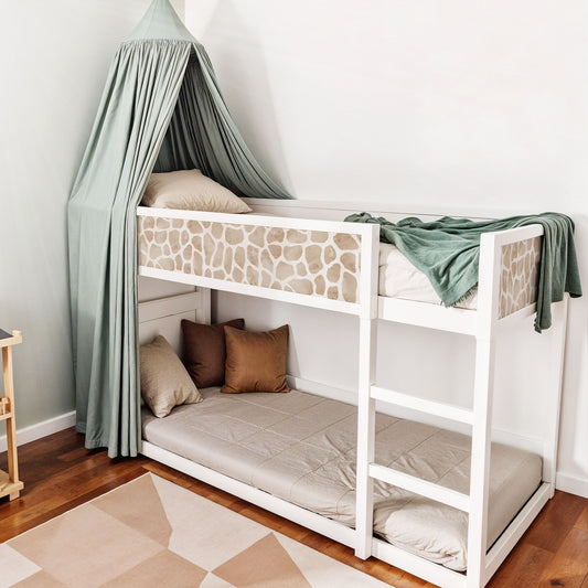 Bettaufkleber Set für IKEA Kura - Giraffenmuster