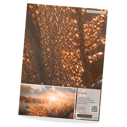 Muster Fototapete Sunset