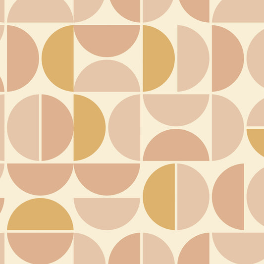 Golden Loop designer wallpaper