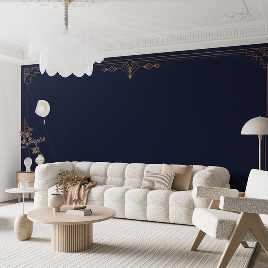 Designtapete Art Deco Rahmen