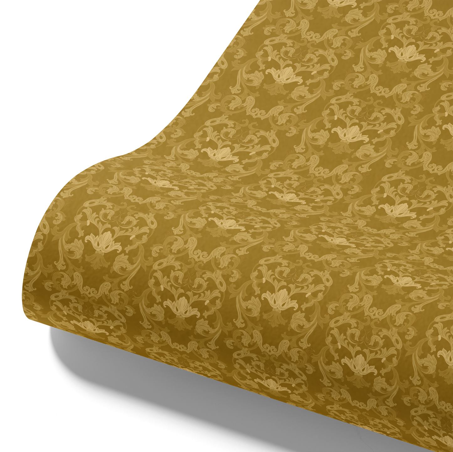 Designtapete Monochrom Ranken