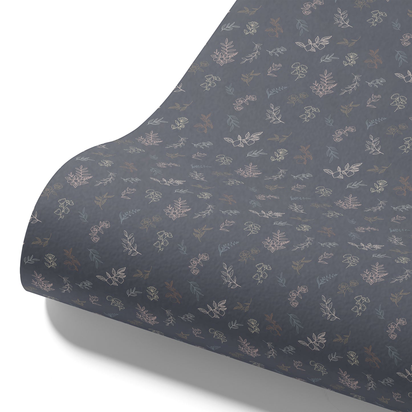 Designtapete Moonlight Leaves