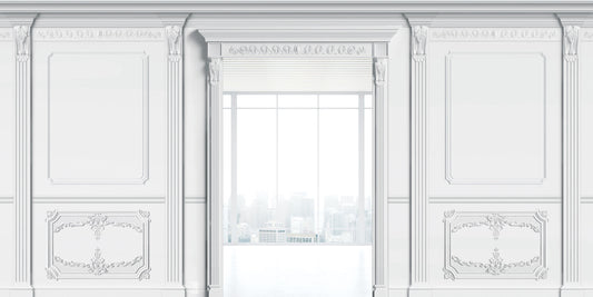 Fototapete Hintergrund Pamela Reif Videos Stuck mit weiß und Tür