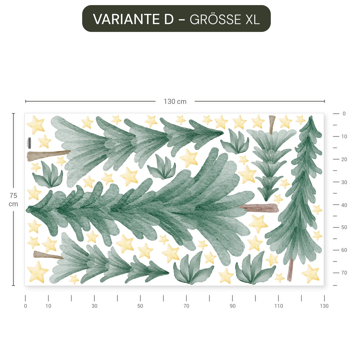 Wandsticker Mondbären