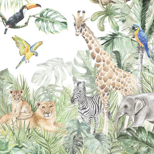 Vliestapete Mustertapete Motivtapete Fototapete Dschungel Tropen tropisch natur