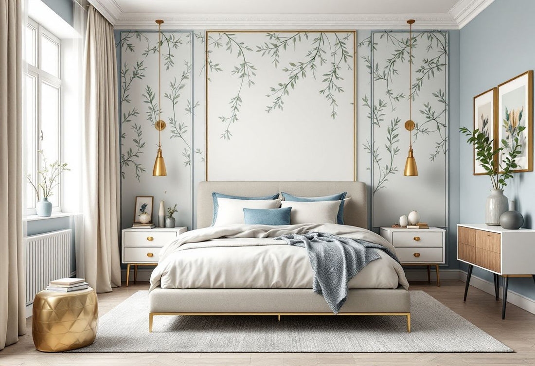 Verschönere dein Schlafzimmer: Kreative Wandgestaltungsideen für einen modernen Look