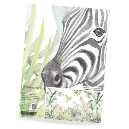 Sample Children's Wallpaper Jungle Animals