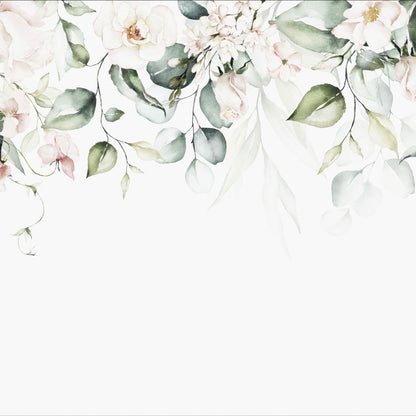 Fototapete Flower­ Border