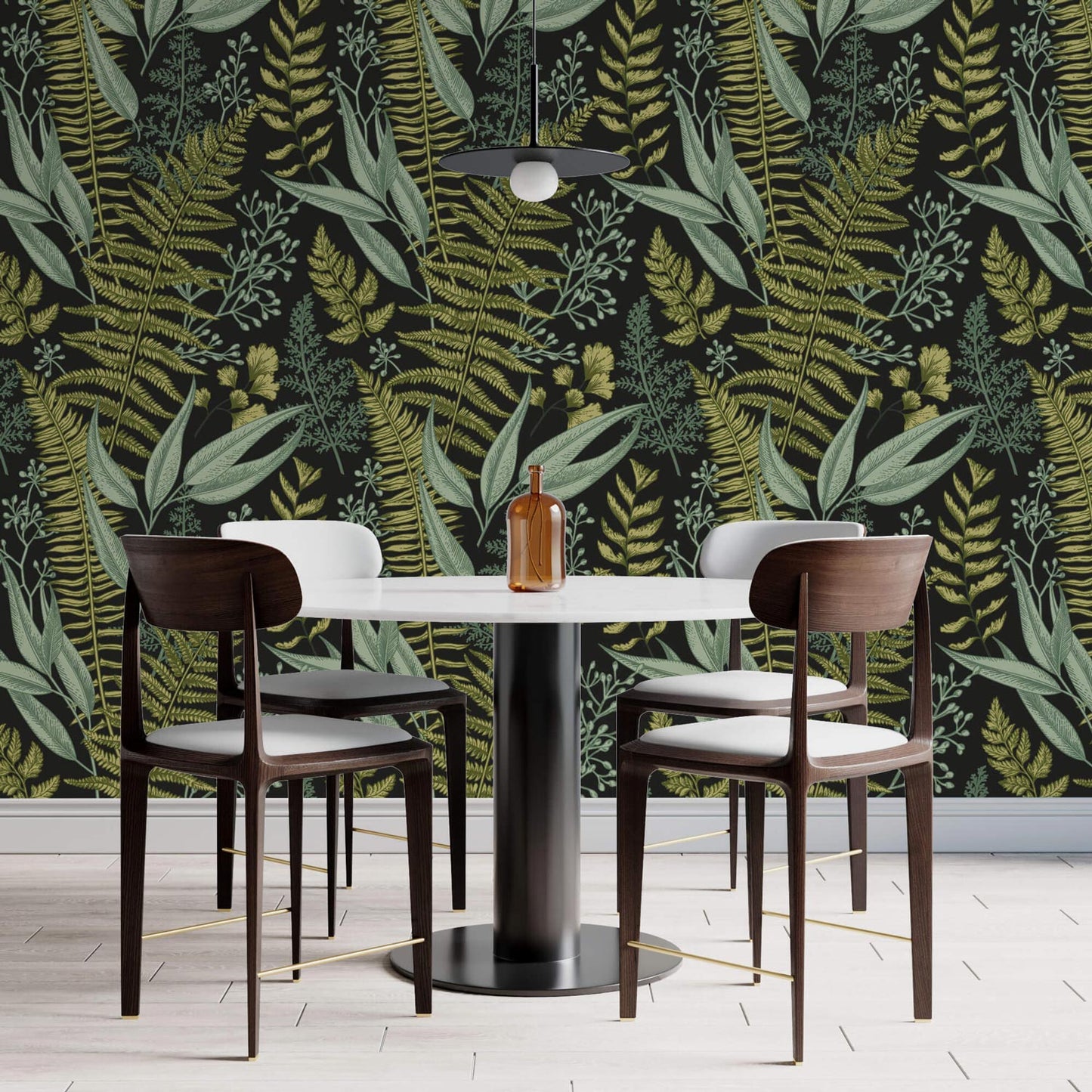 Photo Wallpaper Botanical Fern Pattern