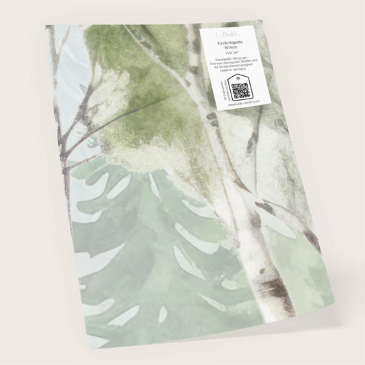 Sample Children's Wallpaper Birch Trees