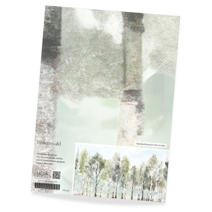 Muster Kinder­tapete Birken