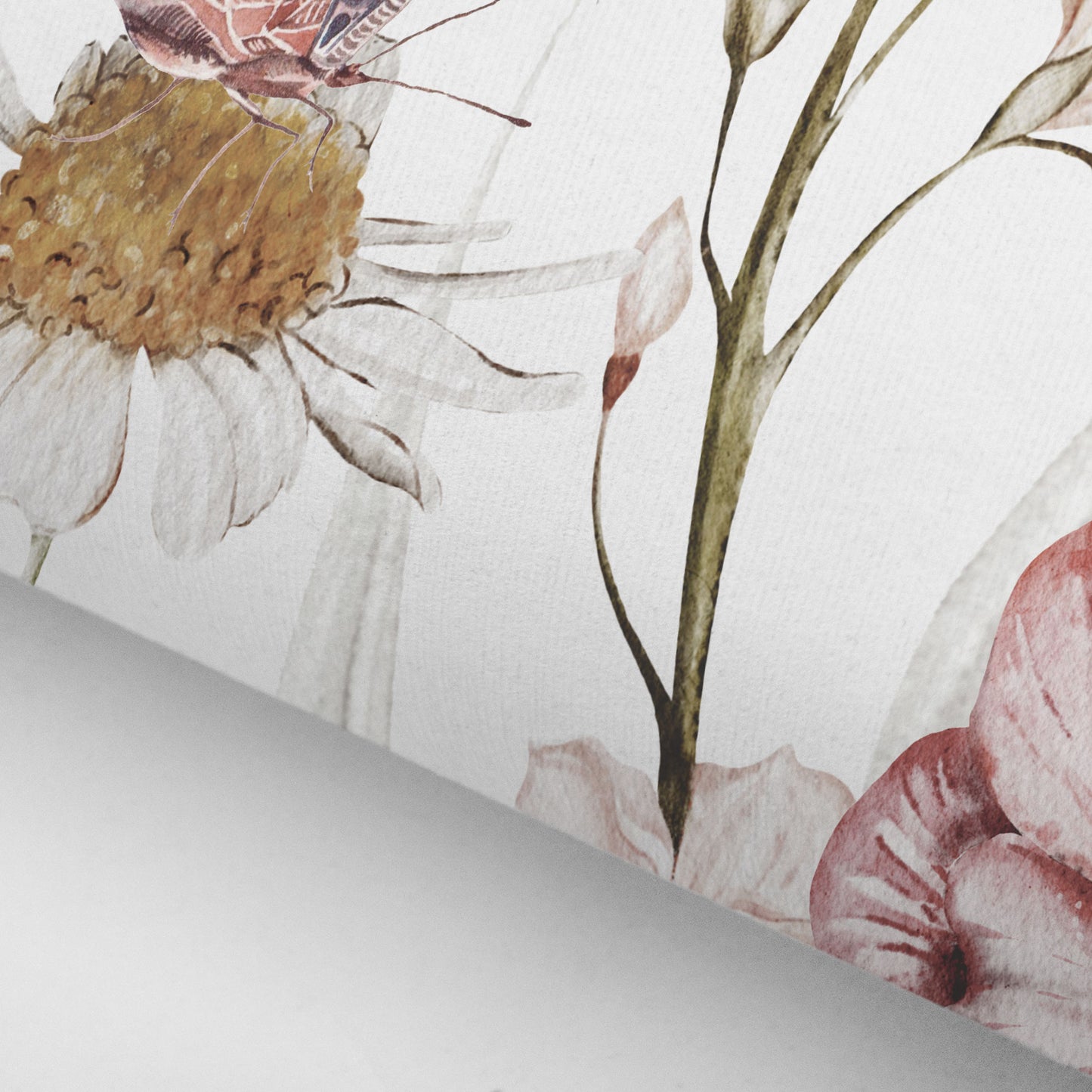 Tapetenkreis Schmetterlingsgarten