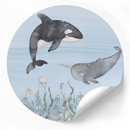 Tapetenkreis Meeresboden