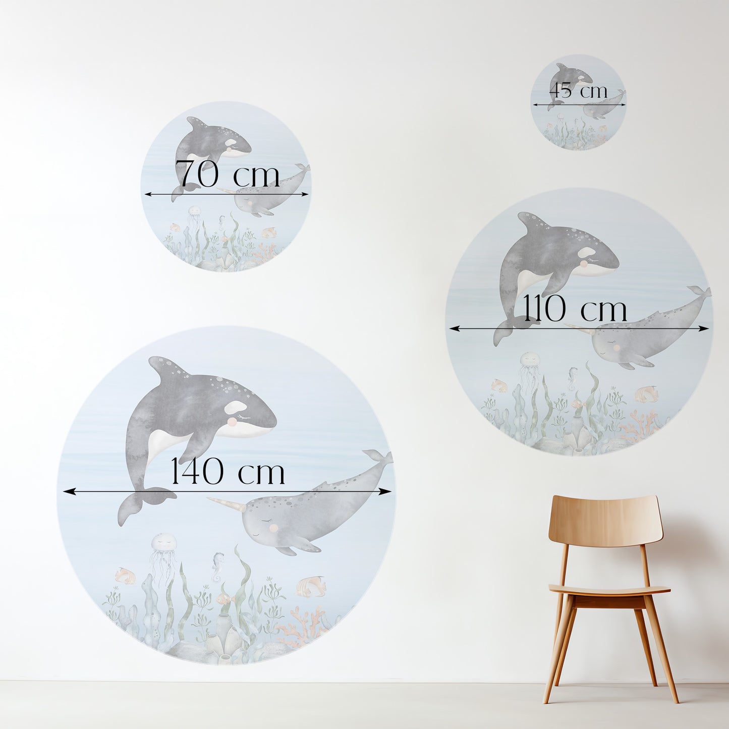 Tapetenkreis Meeresboden