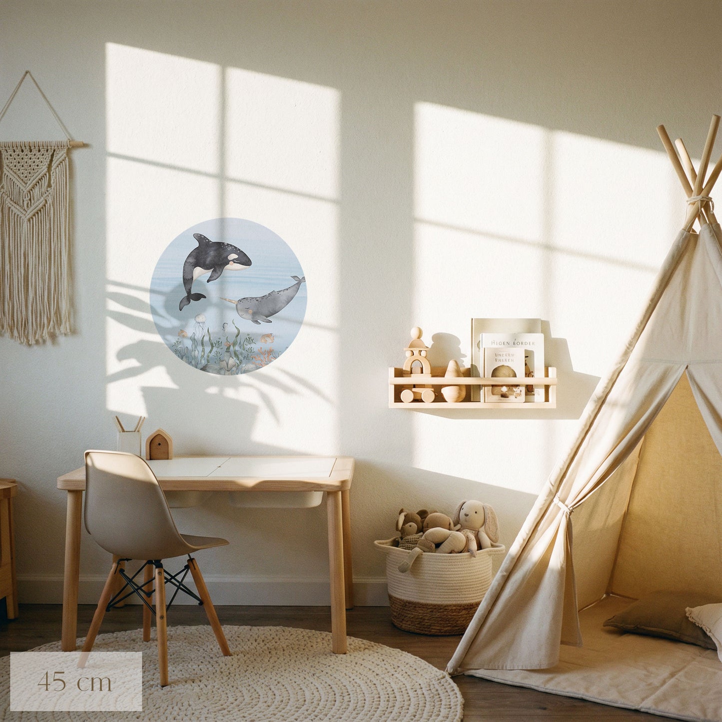 Tapetenkreis Meeresboden