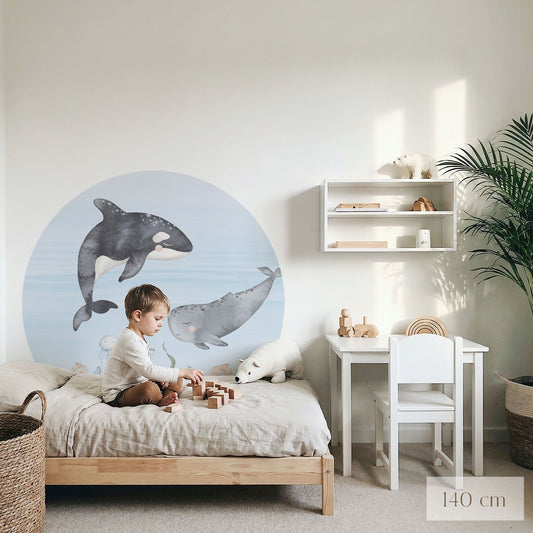 Tapetenkreis Meeresboden