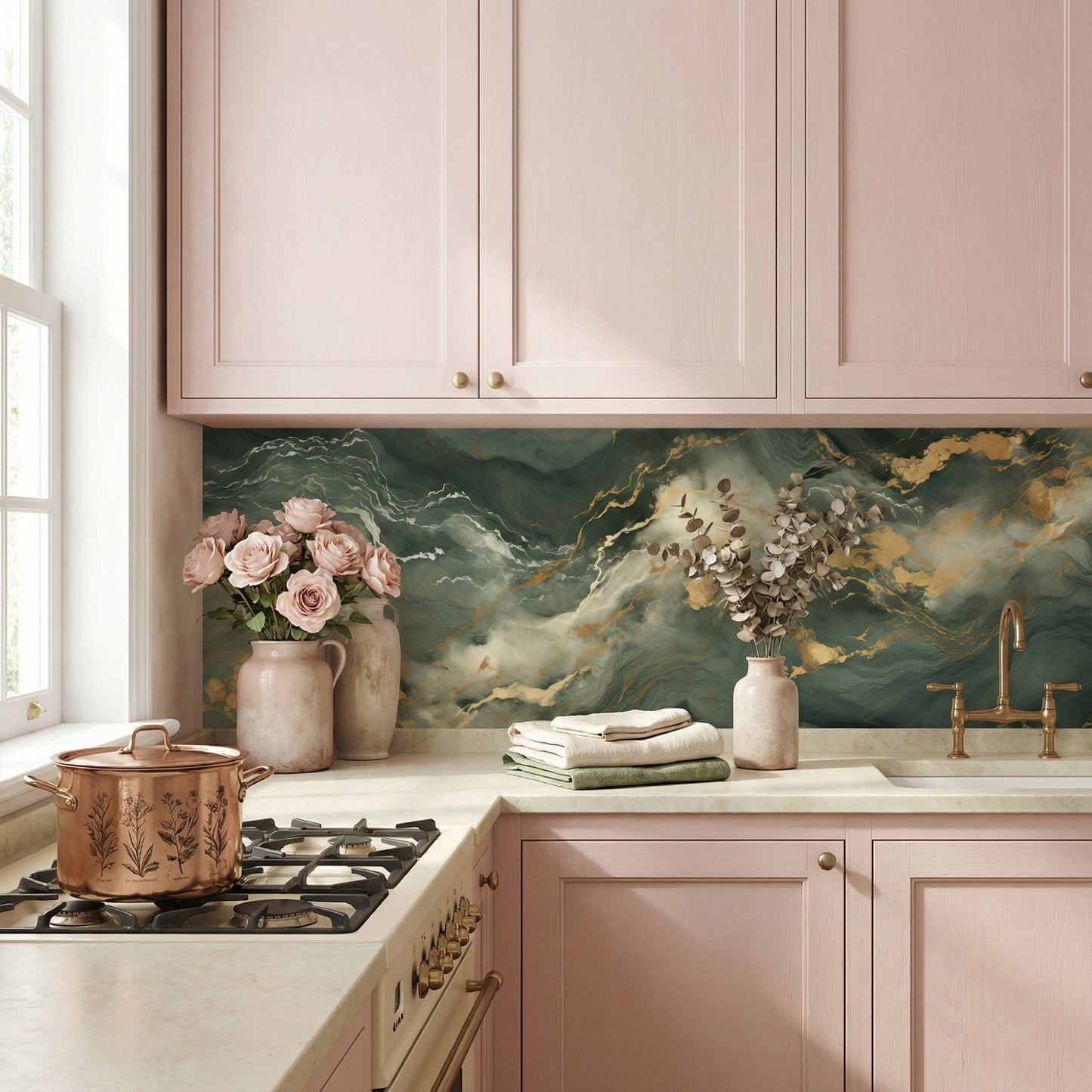 Feuille de cuisine Forest Marble