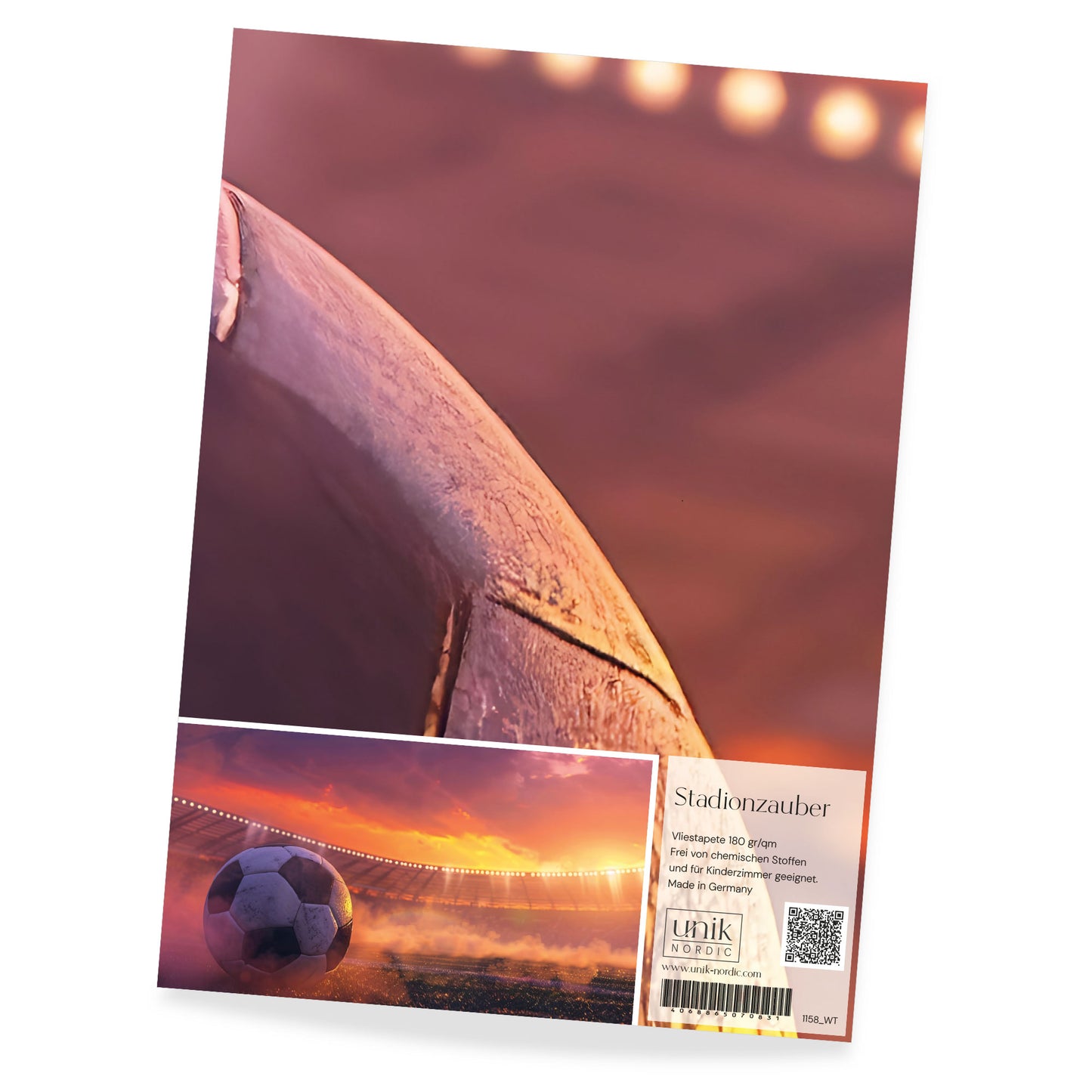 Muster Kindertapete Stadionzauber