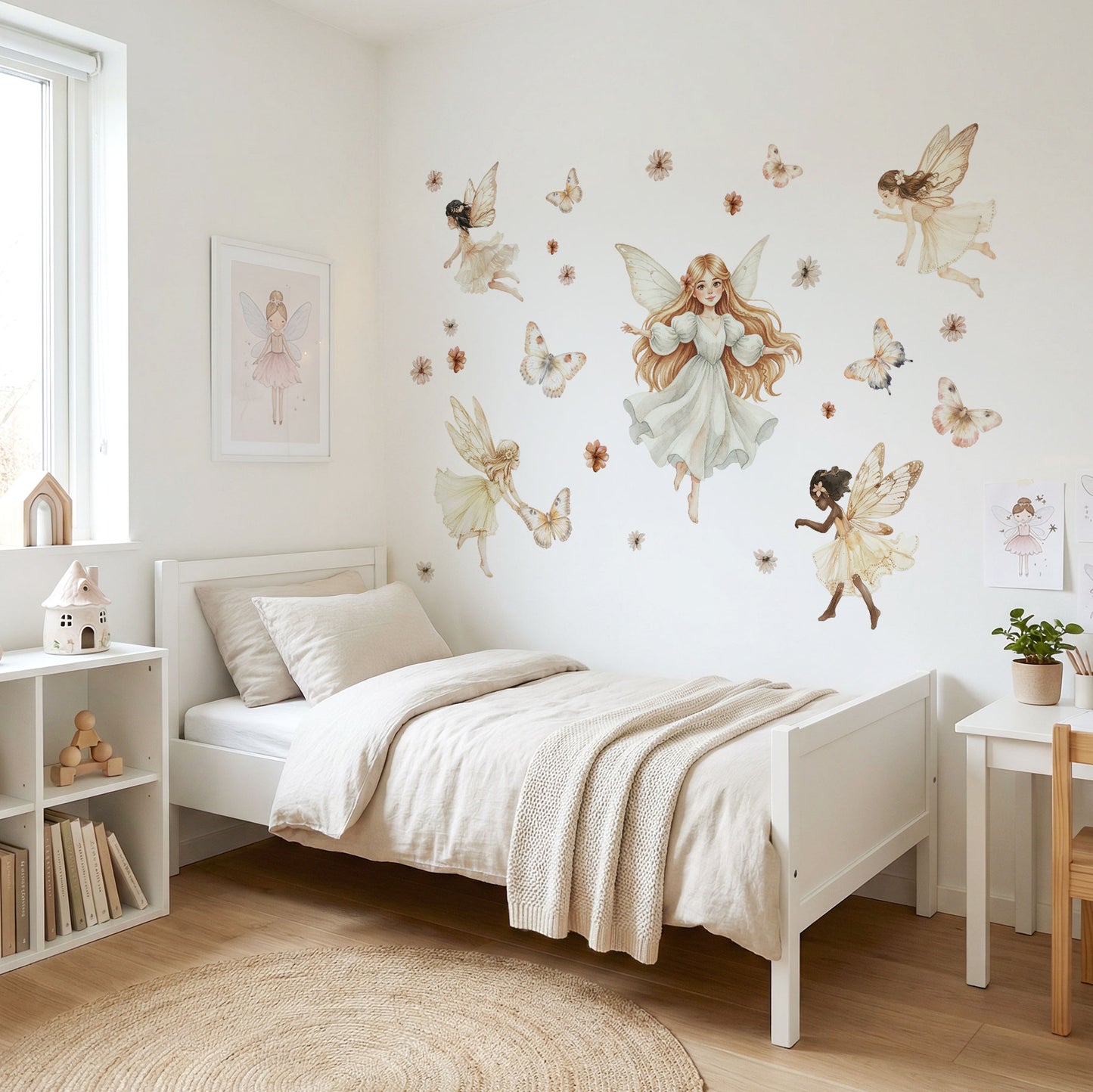 Personalisierte Wandsticker Feenwald