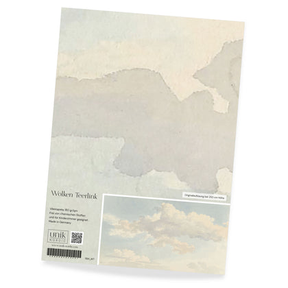 Muster Foto­tapete Wolken Teer­link