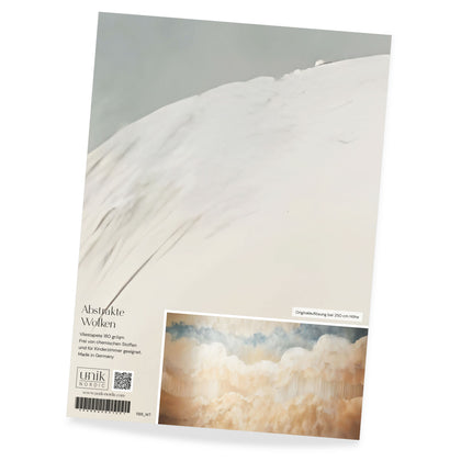 Motif de papier peint avec des nuages ​​abstraits