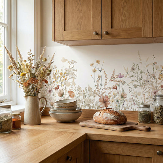 Kitchen foil Vintage Flower Border