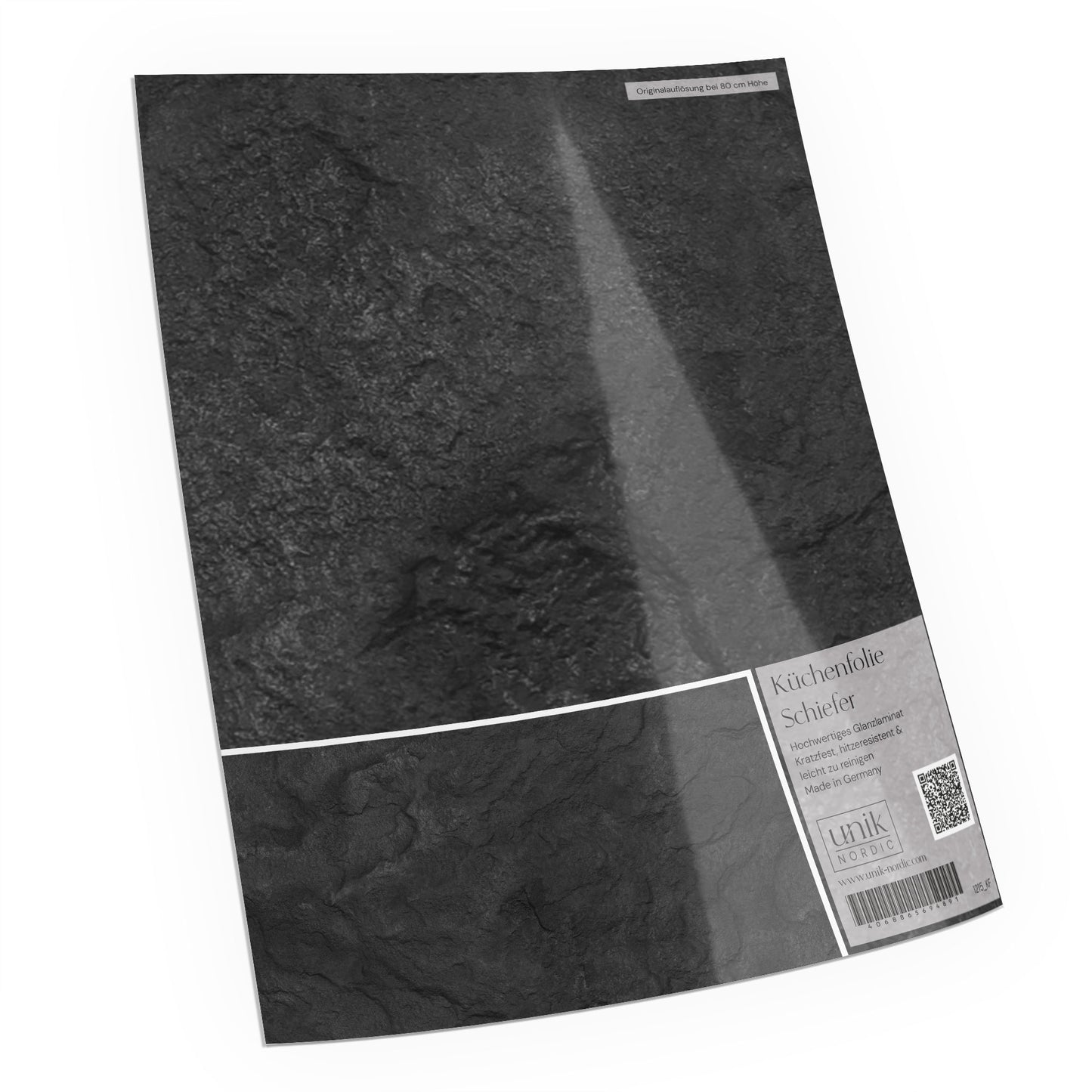 Muster Küchenfolie Schiefer
