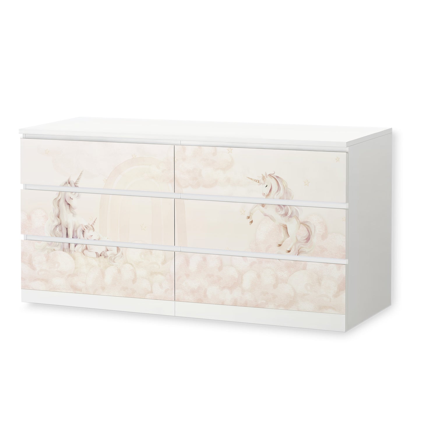 IKEA Malm Möbelfolie Traumhafte Einhornwelt