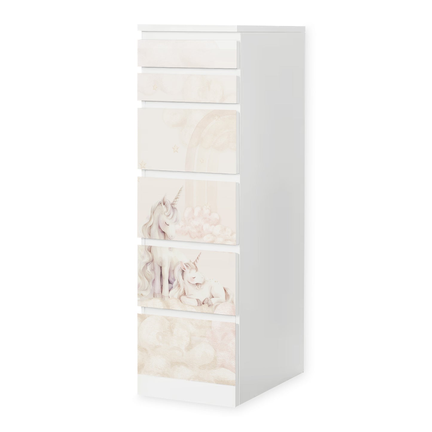 IKEA Malm Möbelfolie Traumhafte Einhornwelt