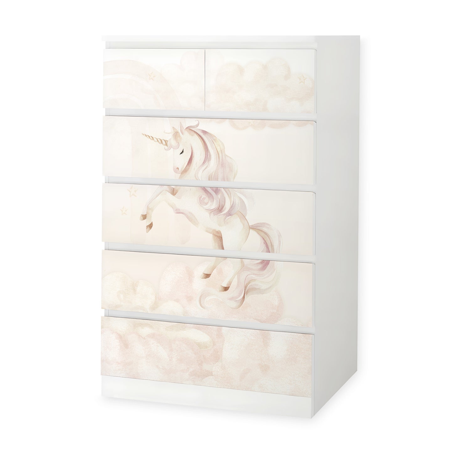 IKEA Malm Möbelfolie Traumhafte Einhornwelt