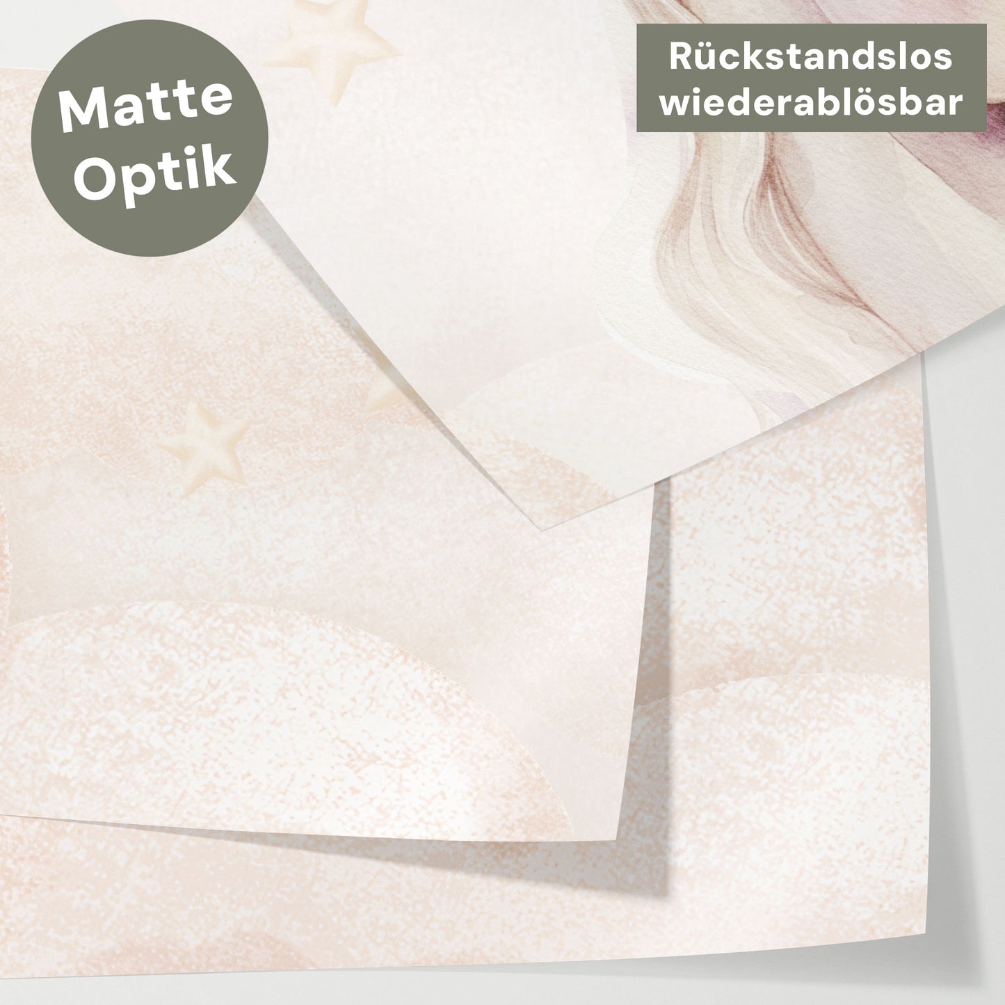 Bettaufkleber Set für IKEA Kura - Traumhafte Einhornwelt