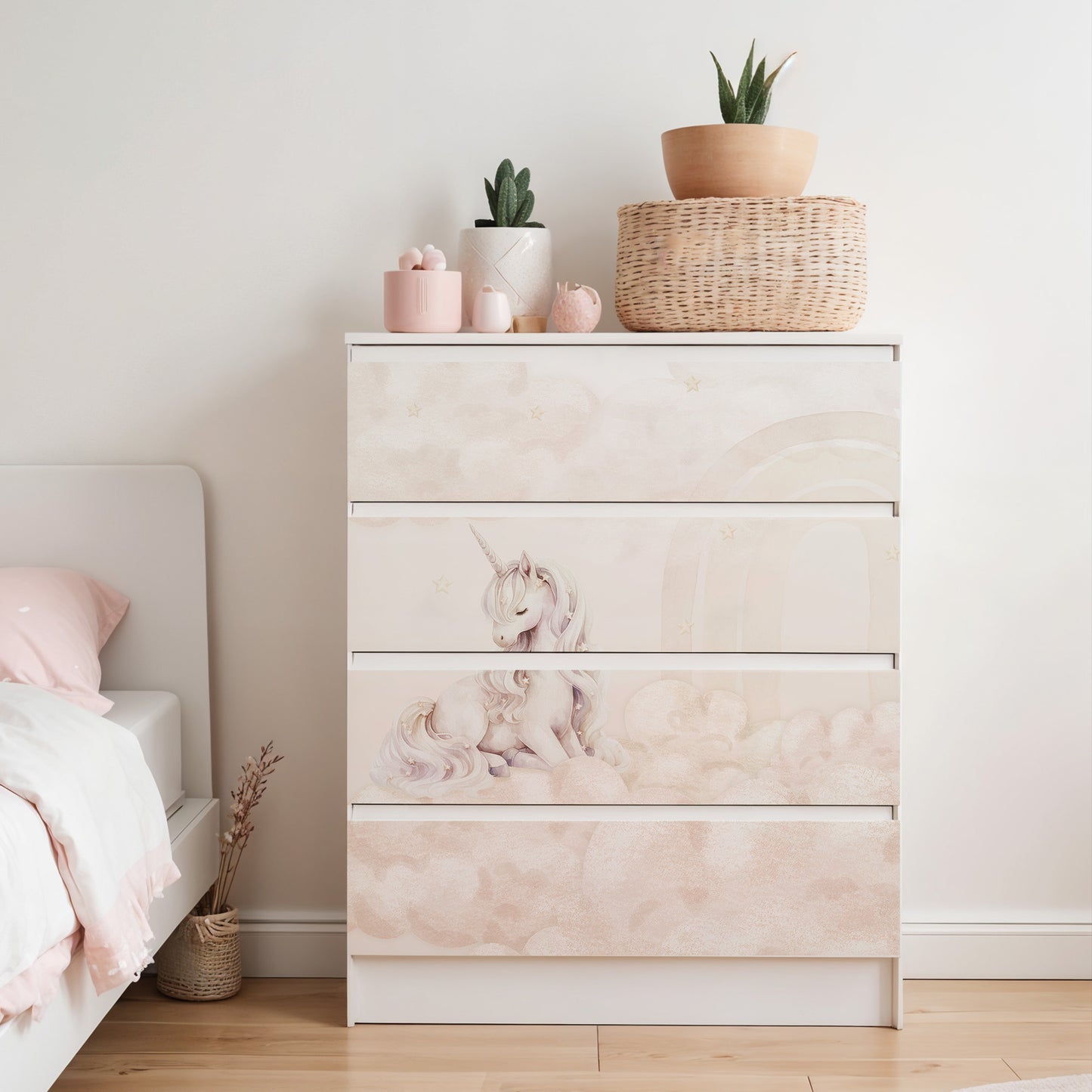 IKEA Malm Möbelfolie Traumhafte Einhornwelt