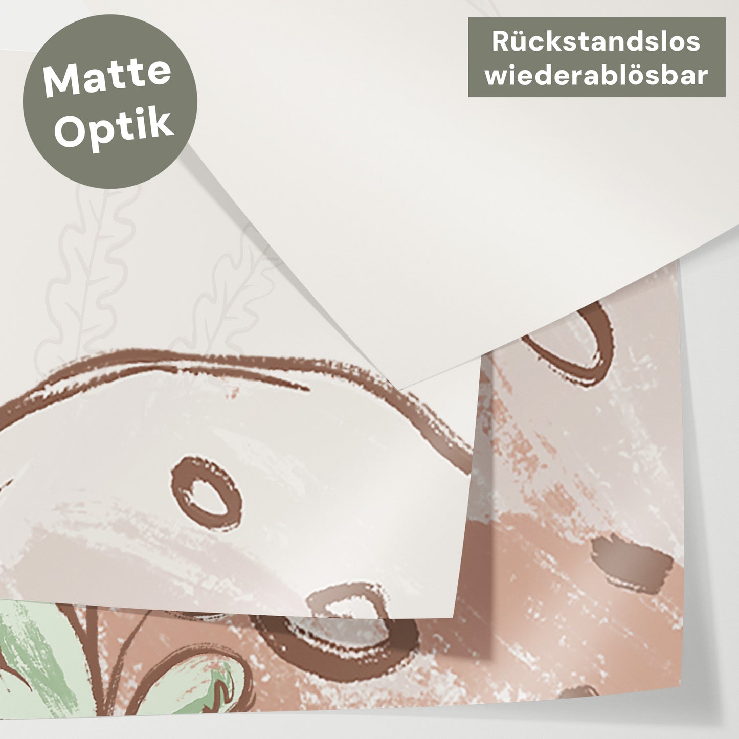 Bettaufkleber Set für IKEA Kura - Comic Dschungel