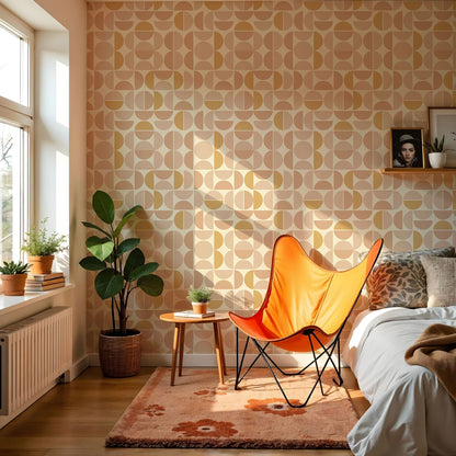 Designtapete Golden Loop