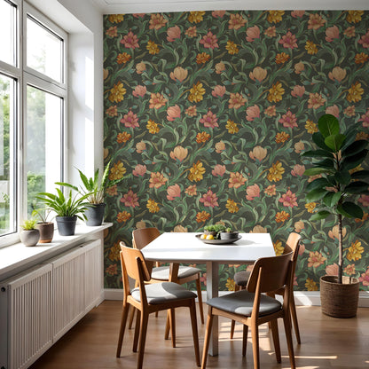 Designtapete Midnight Meadow