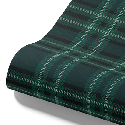 Designtapete Retro Plaid