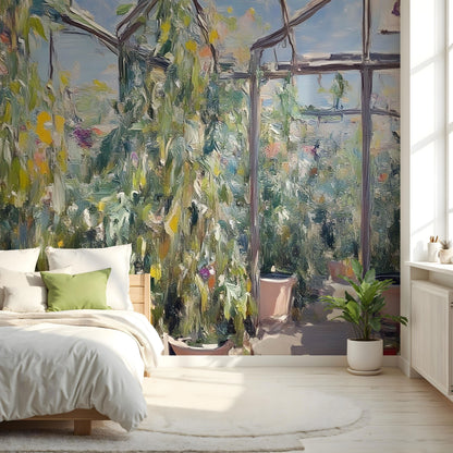 Designtapete Greenhouse Garden